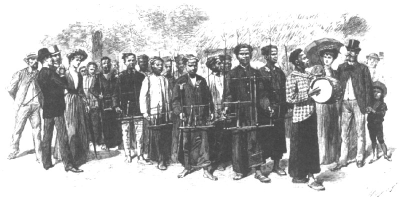la procession des angklung selon E.Bayard
