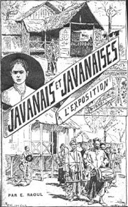 Javanais et javanaises à l'Exposition